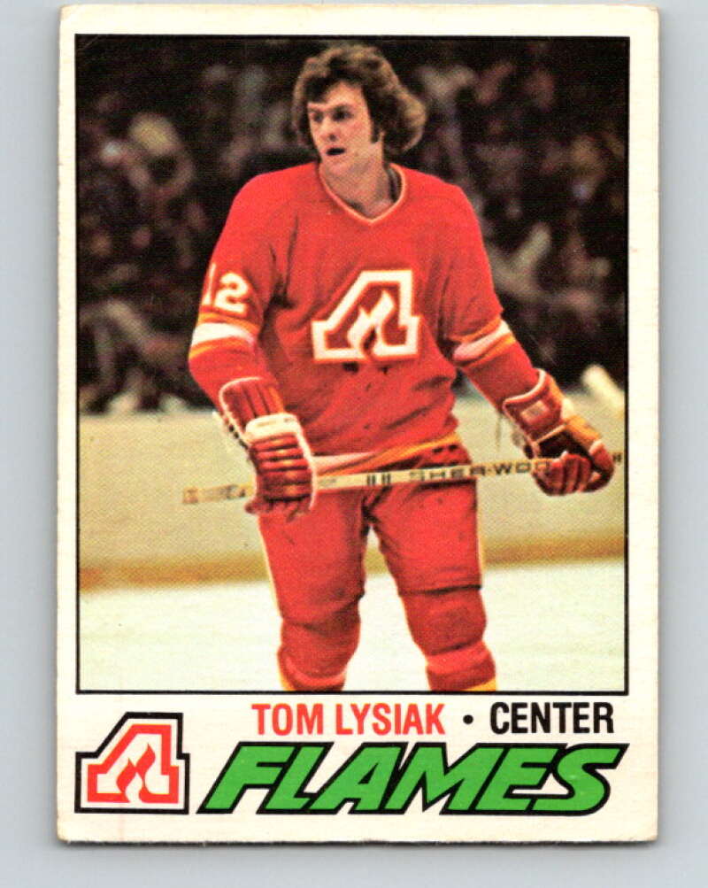 1977-78 O-Pee-Chee #127 Tom Lysiak  Atlanta Flames  V13790