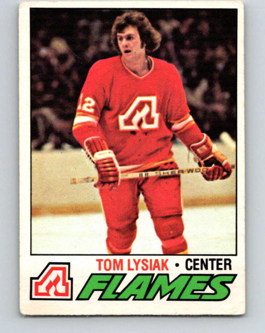 1977-78 O-Pee-Chee #127 Tom Lysiak  Atlanta Flames  V13791