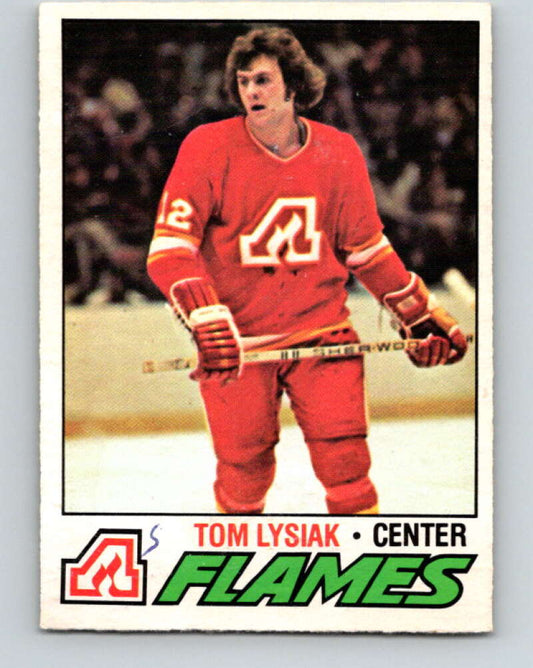 1977-78 O-Pee-Chee #127 Tom Lysiak  Atlanta Flames  V13792