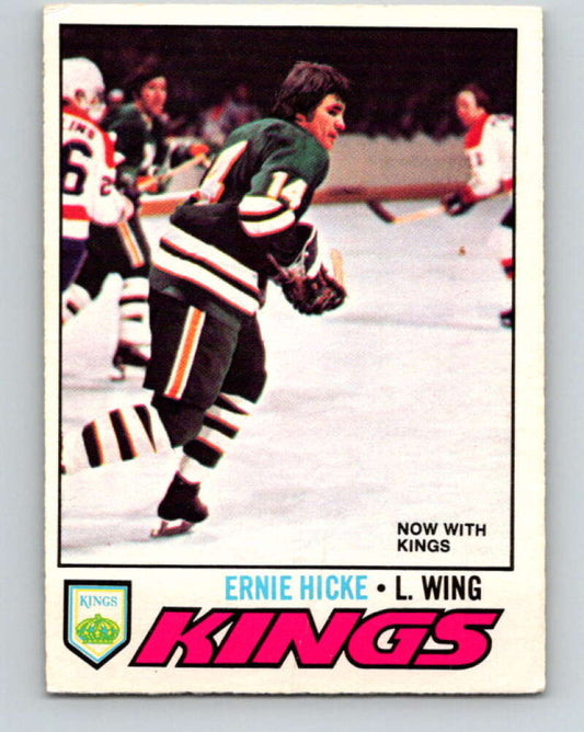 1977-78 O-Pee-Chee #132 Ernie Hicke  Los Angeles Kings  V13811