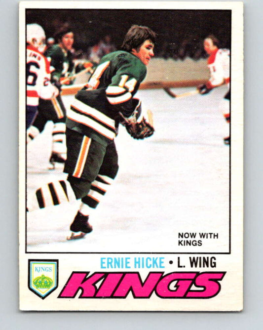 1977-78 O-Pee-Chee #132 Ernie Hicke  Los Angeles Kings  V13812