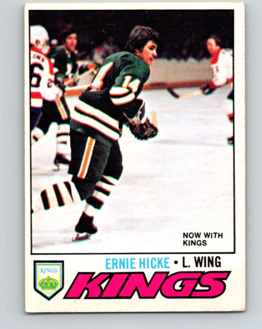 1977-78 O-Pee-Chee #132 Ernie Hicke  Los Angeles Kings  V13814