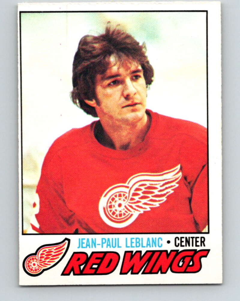 1977-78 O-Pee-Chee #133 Jean-Paul LeBlanc  Detroit Red Wings  V13818