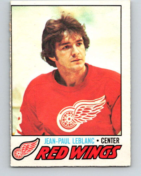 1977-78 O-Pee-Chee #133 Jean-Paul LeBlanc  Detroit Red Wings  V13822