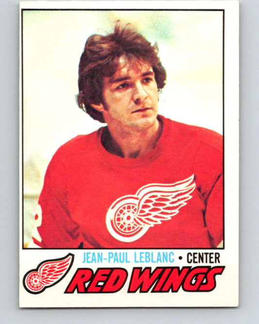 1977-78 O-Pee-Chee #133 Jean-Paul LeBlanc  Detroit Red Wings  V13826