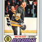 1977-78 O-Pee-Chee #134 Mike Milbury  RC Rookie Boston Bruins  V13830