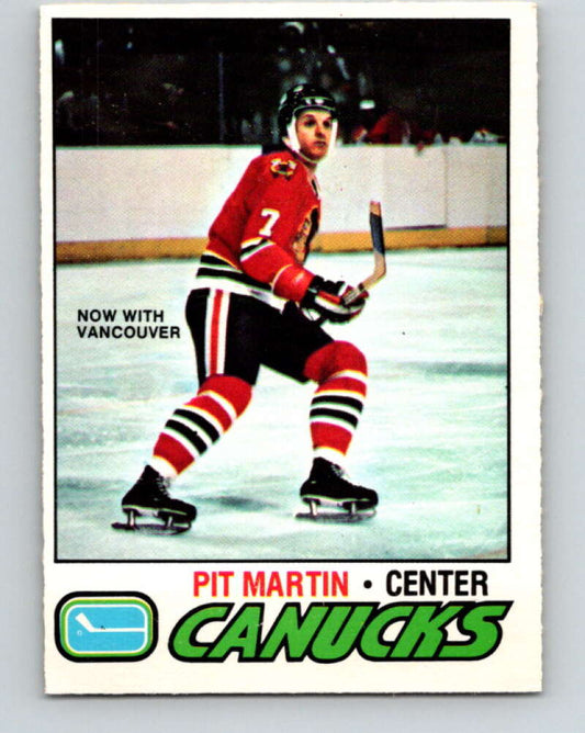 1977-78 O-Pee-Chee #135 Pit Martin  Vancouver Canucks  V13836