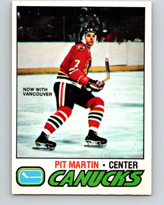 1977-78 O-Pee-Chee #135 Pit Martin  Vancouver Canucks  V13837