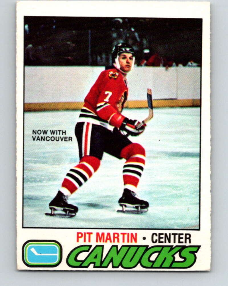 1977-78 O-Pee-Chee #135 Pit Martin  Vancouver Canucks  V13841