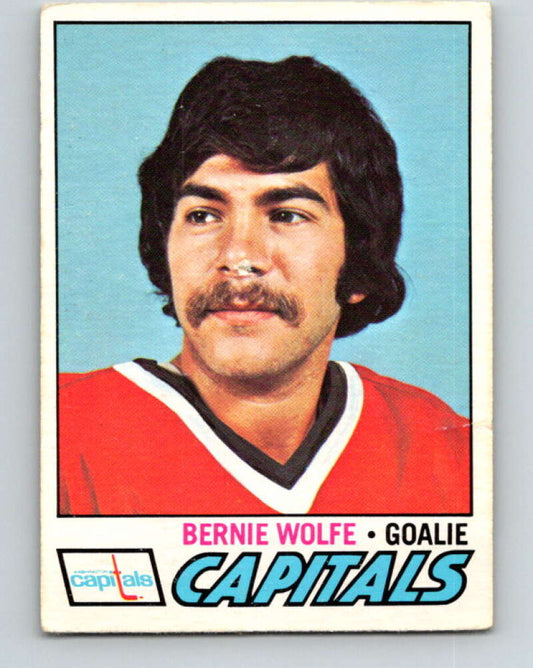 1977-78 O-Pee-Chee #138 Bernie Wolfe  Washington Capitals  V13858