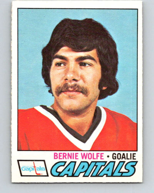 1977-78 O-Pee-Chee #138 Bernie Wolfe  Washington Capitals  V13859