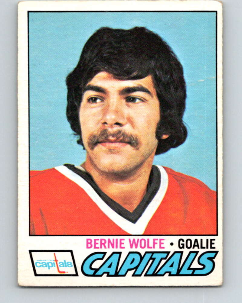 1977-78 O-Pee-Chee #138 Bernie Wolfe  Washington Capitals  V13861