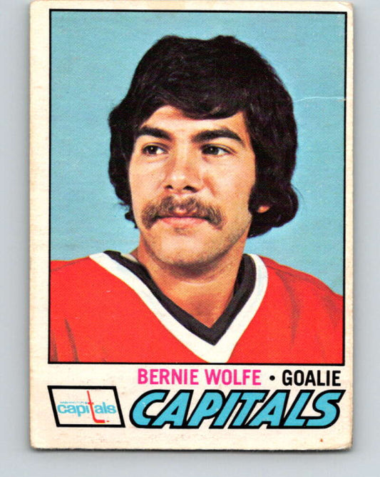 1977-78 O-Pee-Chee #138 Bernie Wolfe  Washington Capitals  V13862