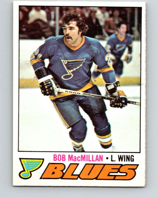 1977-78 O-Pee-Chee #141 Bob MacMillan  St. Louis Blues  V13885