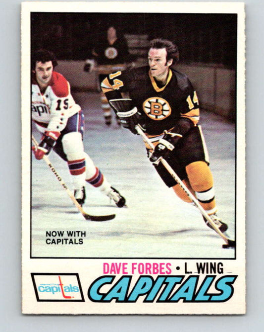 1977-78 O-Pee-Chee #143 Dave Forbes  Washington Capitals  V13897