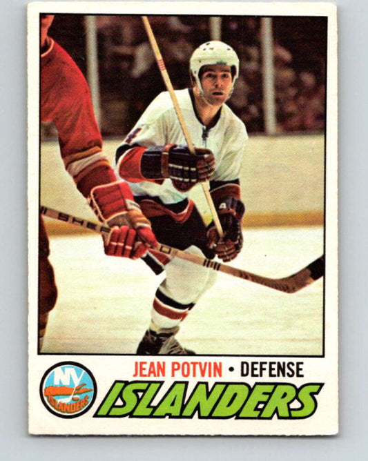 1977-78 O-Pee-Chee #144 Jean Potvin  New York Islanders  V13906