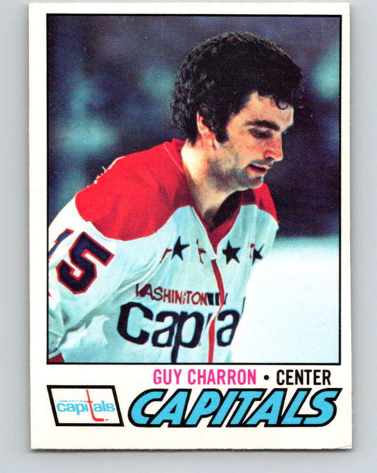 1977-78 O-Pee-Chee #145 Guy Charron  Washington Capitals  V13913