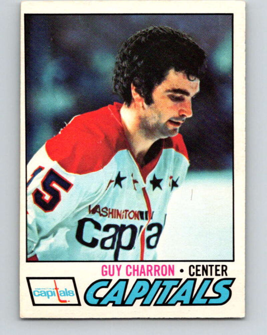 1977-78 O-Pee-Chee #145 Guy Charron  Washington Capitals  V13914