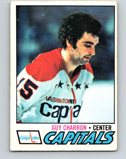 1977-78 O-Pee-Chee #145 Guy Charron  Washington Capitals  V13915