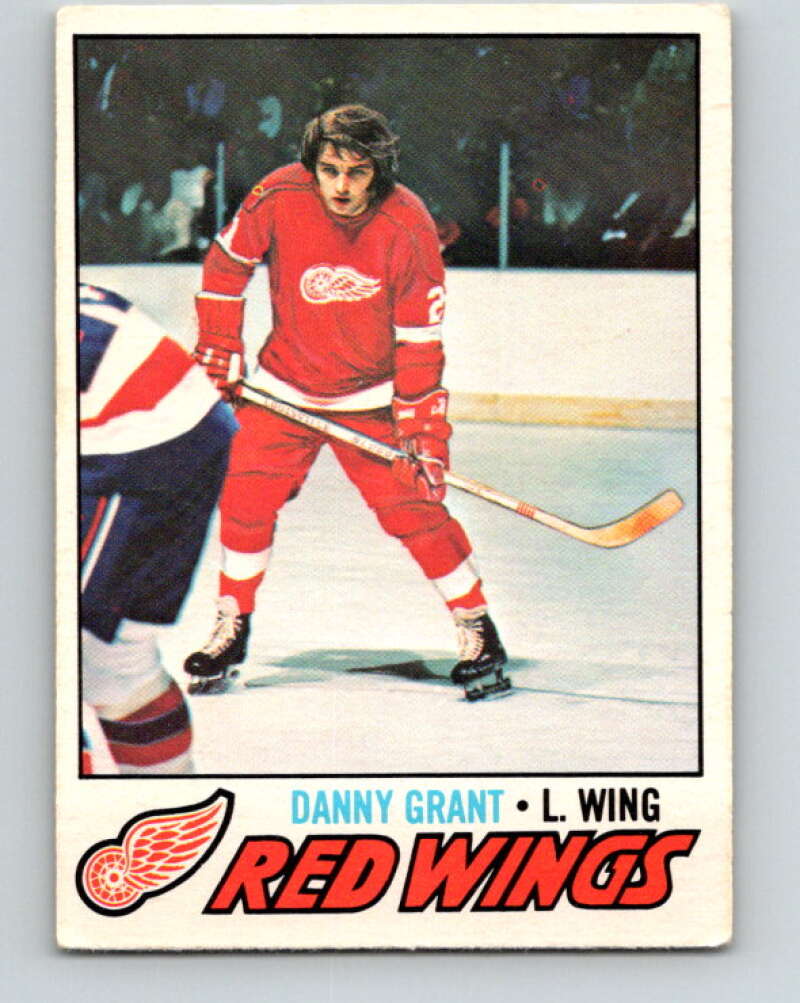 1977-78 O-Pee-Chee #147 Danny Grant  Detroit Red Wings  V13921