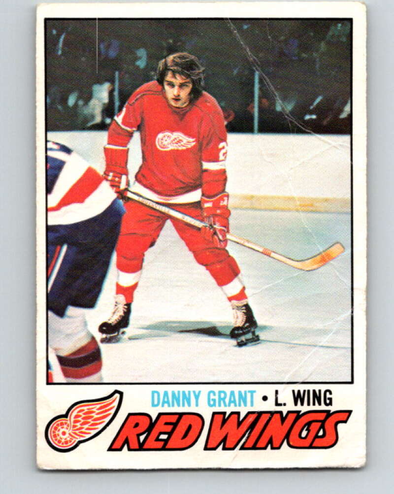 1977-78 O-Pee-Chee #147 Danny Grant  Detroit Red Wings  V13925