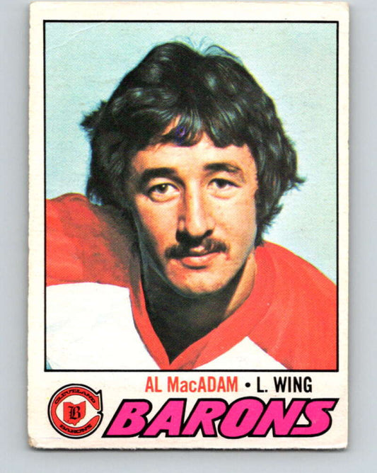 1977-78 O-Pee-Chee #149 Al MacAdam  Cleveland Barons  V13935