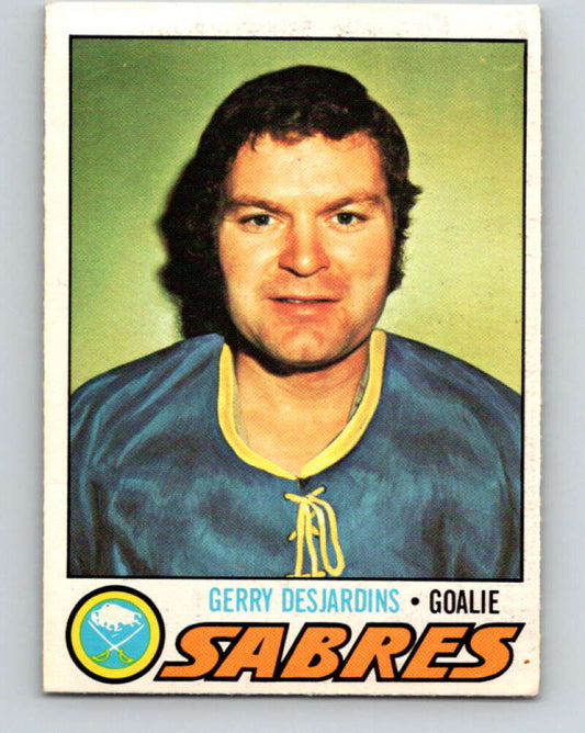 1977-78 O-Pee-Chee #150 Gerry Desjardins  Buffalo Sabres  V13938