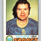 1977-78 O-Pee-Chee #150 Gerry Desjardins  Buffalo Sabres  V13939