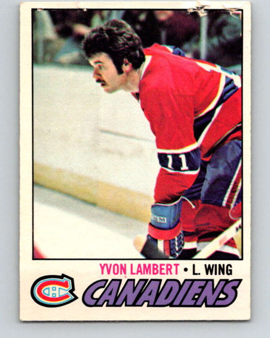 1977-78 O-Pee-Chee #151 Yvon Lambert  Montreal Canadiens  V13946