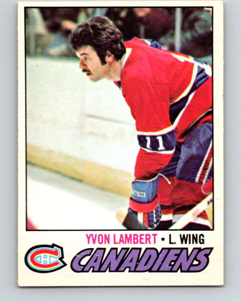 1977-78 O-Pee-Chee #151 Yvon Lambert  Montreal Canadiens  V13947