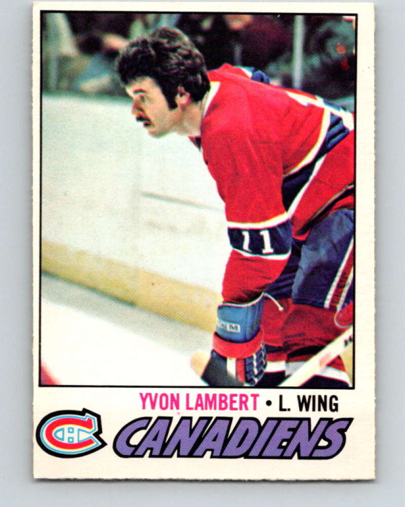 1977-78 O-Pee-Chee #151 Yvon Lambert  Montreal Canadiens  V13948