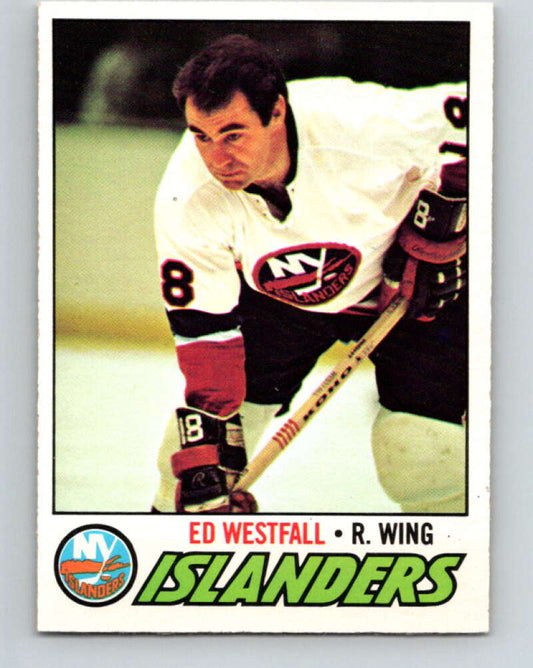 1977-78 O-Pee-Chee #153 Ed Westfall  New York Islanders  V13968