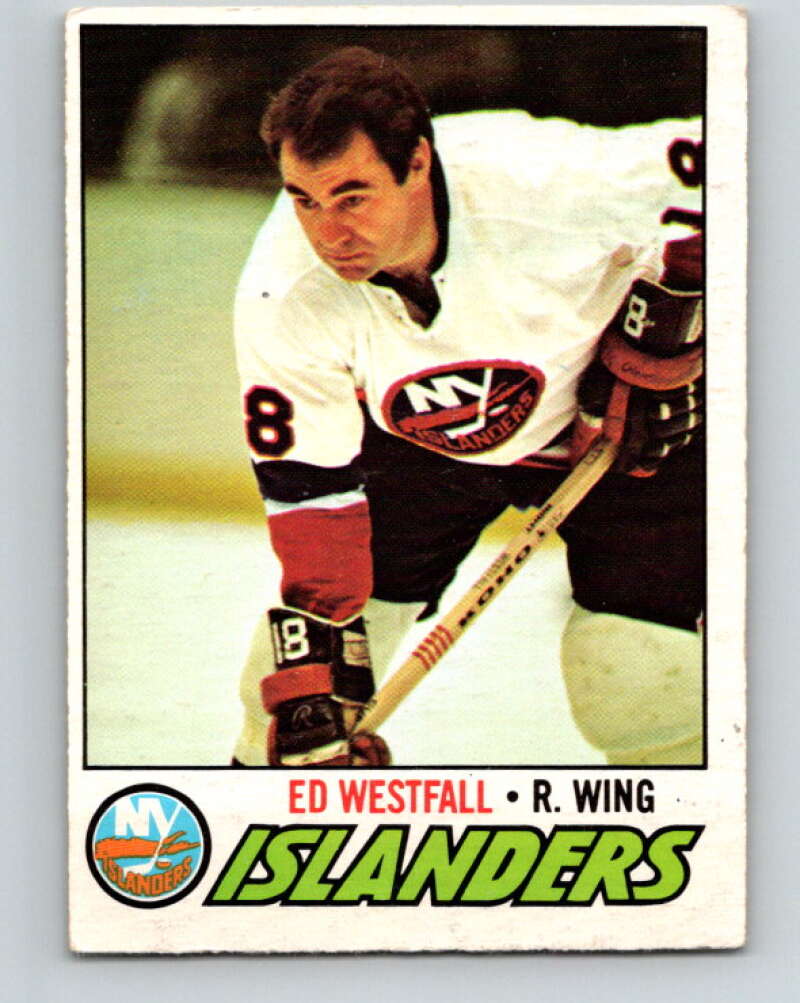 1977-78 O-Pee-Chee #153 Ed Westfall  New York Islanders  V13969