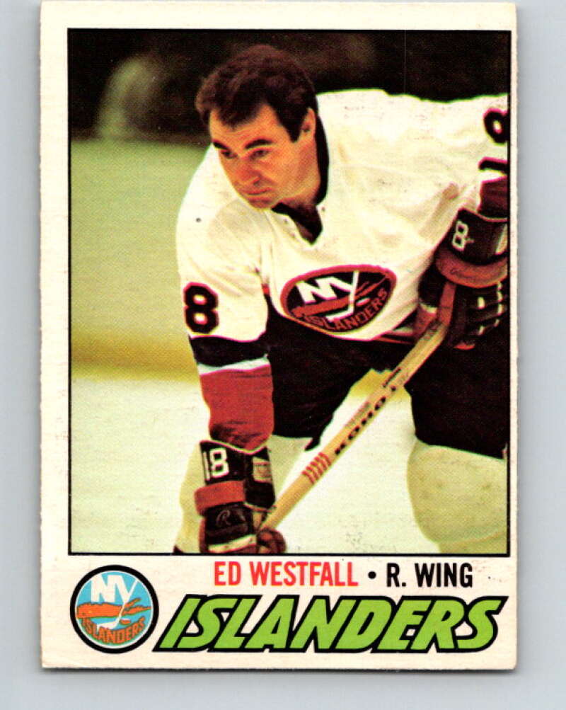 1977-78 O-Pee-Chee #153 Ed Westfall  New York Islanders  V13970