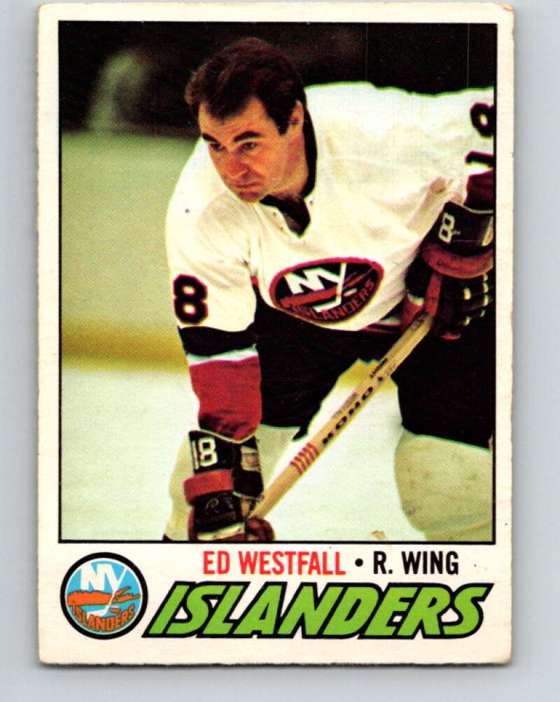 1977-78 O-Pee-Chee #153 Ed Westfall  New York Islanders  V13973