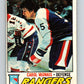 1977-78 O-Pee-Chee #154 Carol Vadnais  New York Rangers  V13985