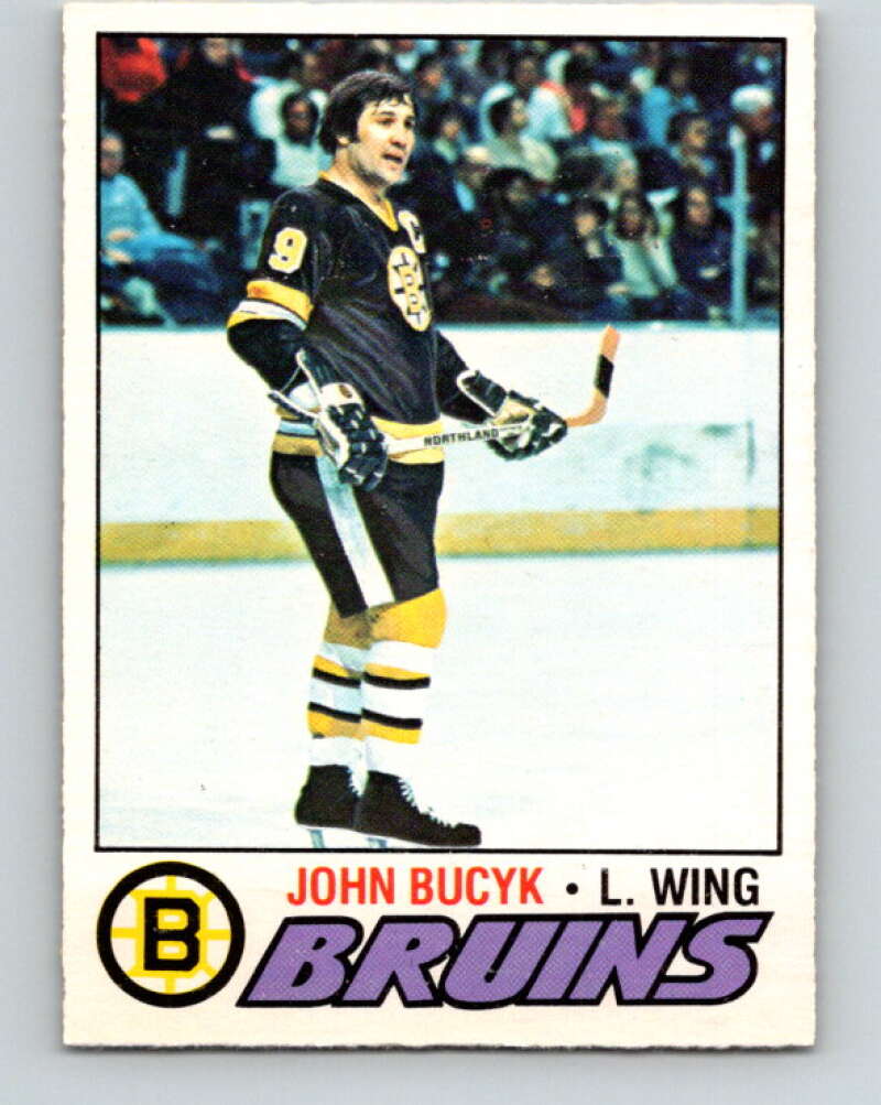 1977-78 O-Pee-Chee #155 Johnny Bucyk  Boston Bruins  V13988