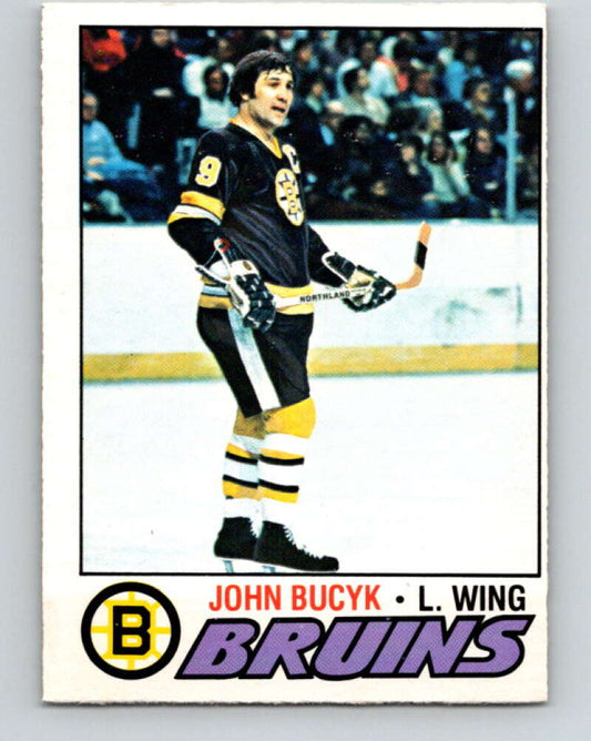 1977-78 O-Pee-Chee #155 Johnny Bucyk  Boston Bruins  V13990