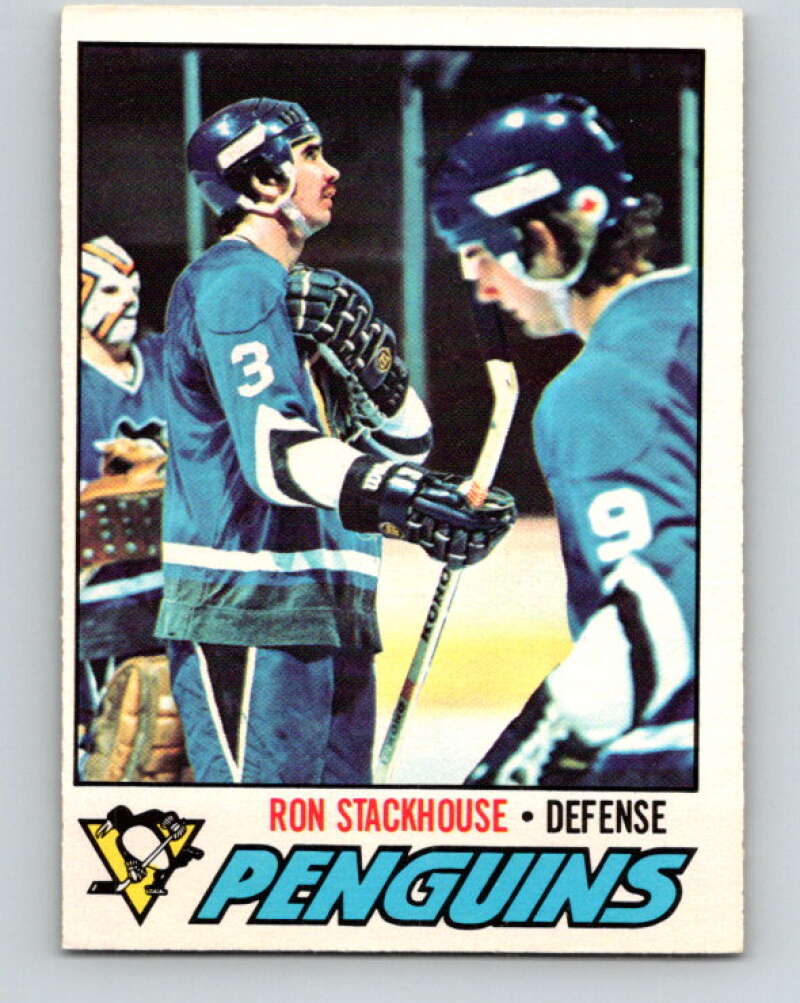 1977-78 O-Pee-Chee #157 Ron Stackhouse  Pittsburgh Penguins  V14003