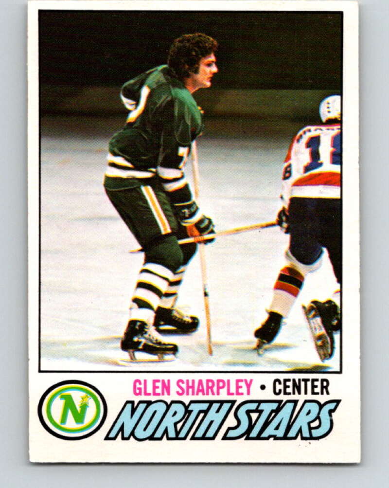 1977-78 O-Pee-Chee #158 Glen Sharpley  RC Rookie North Stars  V14016