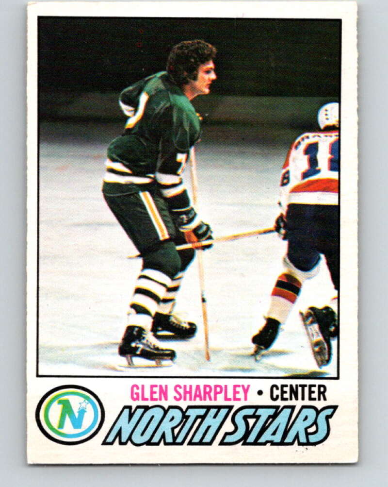 1977-78 O-Pee-Chee #158 Glen Sharpley  RC Rookie North Stars  V14022