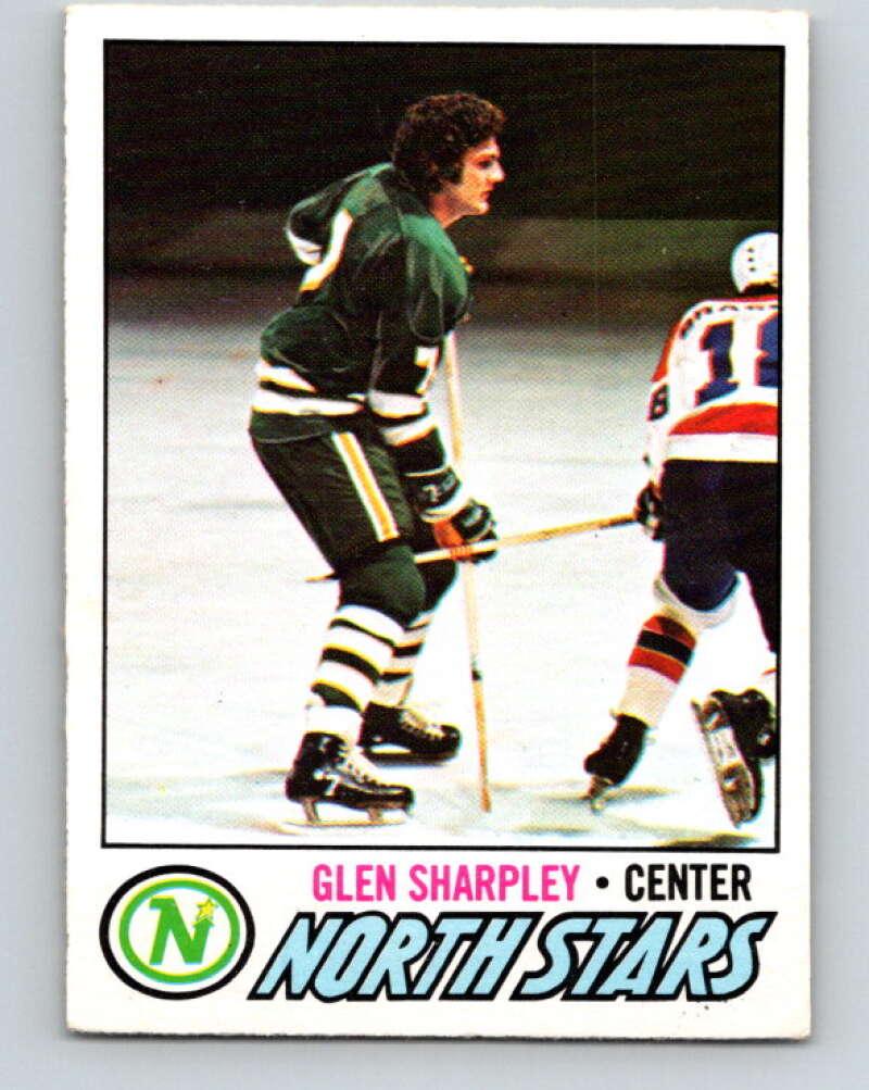 1977-78 O-Pee-Chee #158 Glen Sharpley  RC Rookie North Stars  V14023
