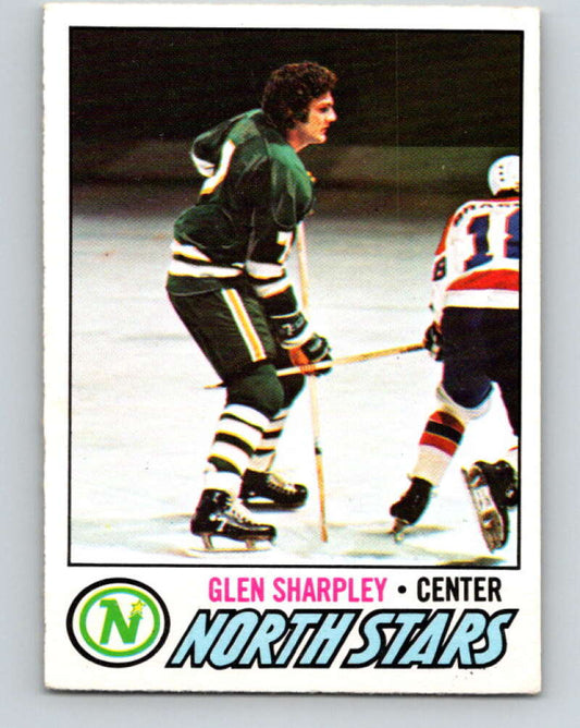1977-78 O-Pee-Chee #158 Glen Sharpley  RC Rookie North Stars  V14023