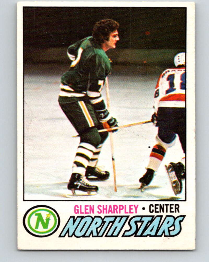 1977-78 O-Pee-Chee #158 Glen Sharpley  RC Rookie North Stars  V14024