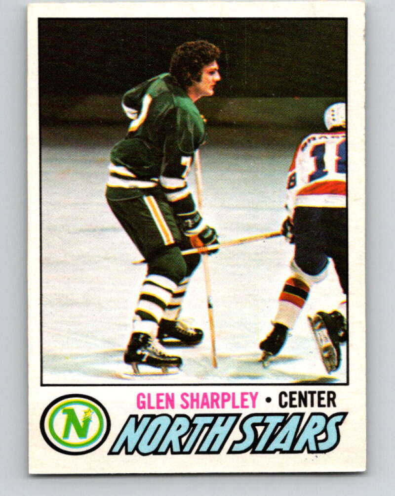 1977-78 O-Pee-Chee #158 Glen Sharpley  RC Rookie North Stars  V14025