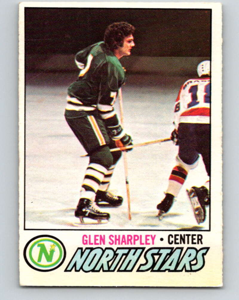 1977-78 O-Pee-Chee #158 Glen Sharpley  RC Rookie North Stars  V14026