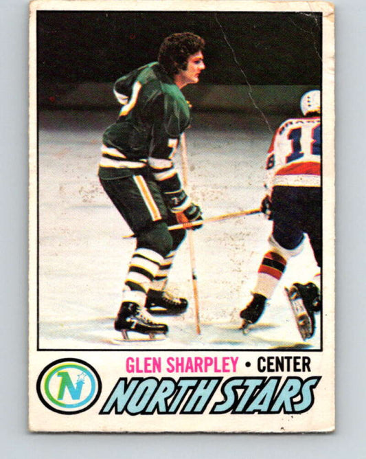 1977-78 O-Pee-Chee #158 Glen Sharpley  RC Rookie North Stars  V14027