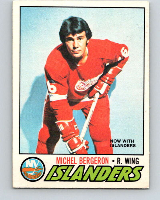 1977-78 O-Pee-Chee #159 Michel Bergeron  New York Islanders  V14030