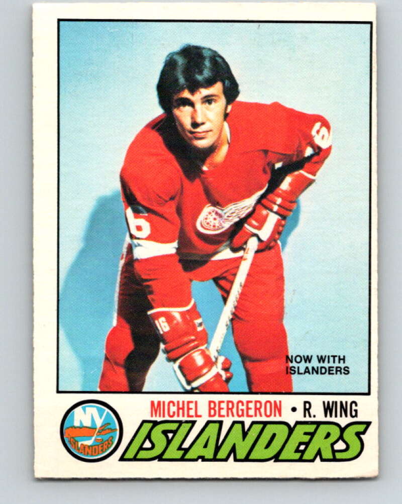 1977-78 O-Pee-Chee #159 Michel Bergeron  New York Islanders  V14031