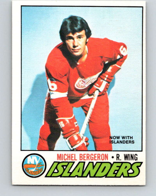 1977-78 O-Pee-Chee #159 Michel Bergeron  New York Islanders  V14032